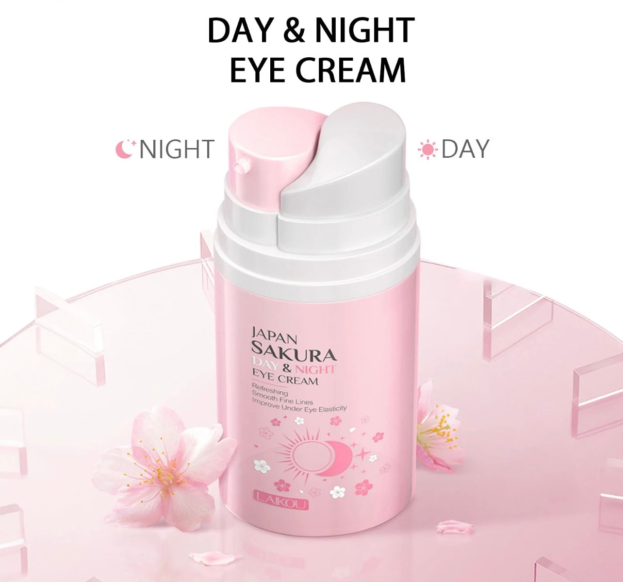 Double Sérum contours des Yeux Jour & Nuit
