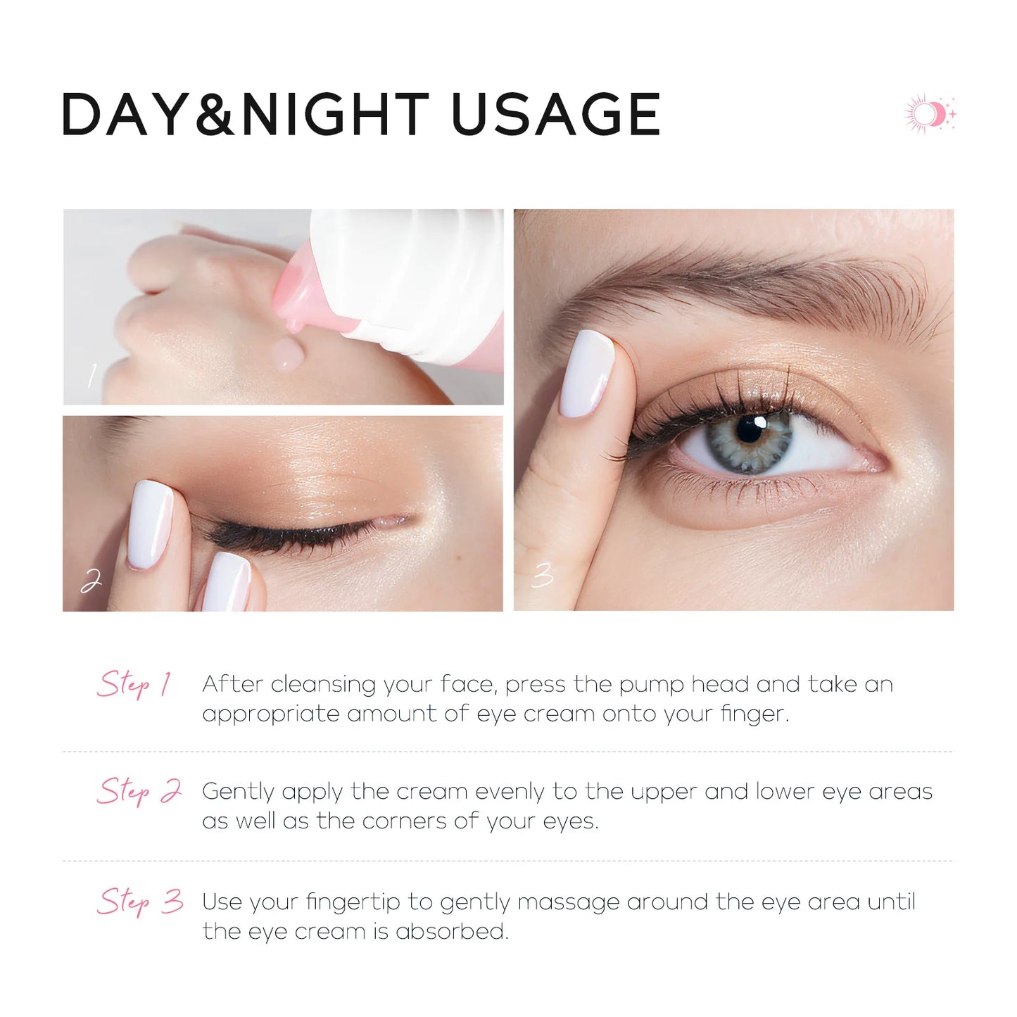 Double Sérum contours des Yeux Jour & Nuit