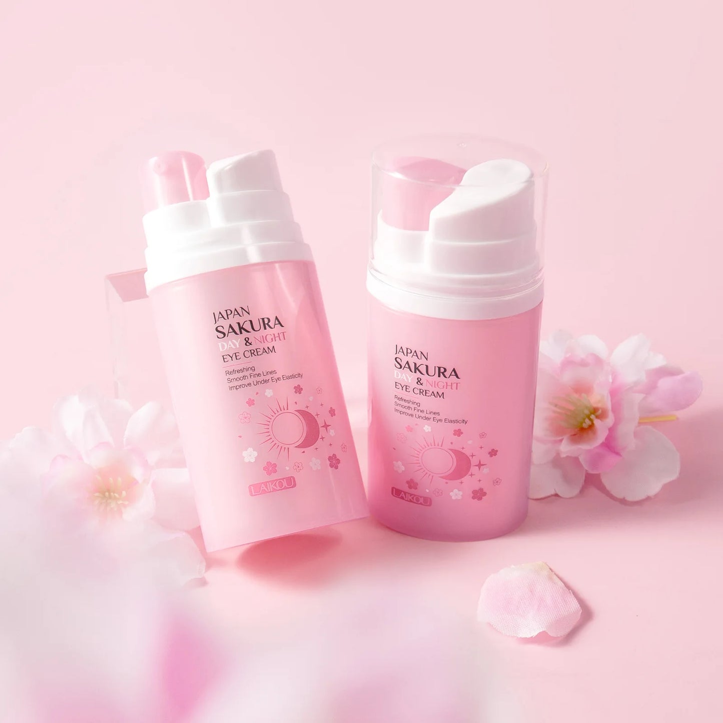 Double Sérum contours des Yeux Jour & Nuit